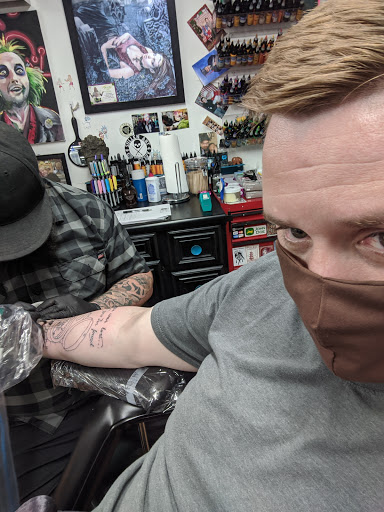 Explore pelican tattoo ideas, creative tattoo ideas in Ogden, available at Unhinged Tattoos & Piercing