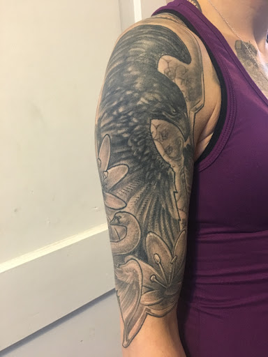 Find guardian tattoo ideas for your next unique tattoo in Milford at Golden Hammer Tattoo Studios