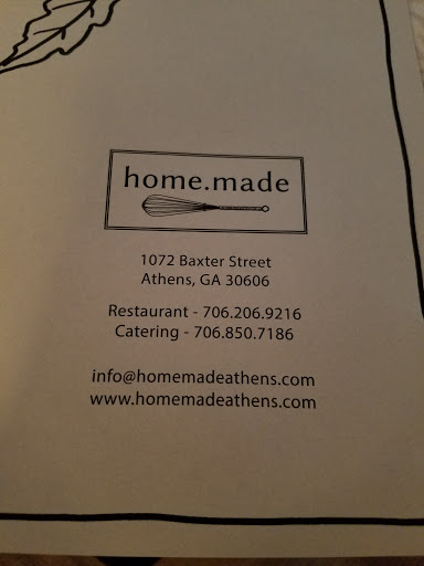 Southern Restaurant (US) «home.made», reviews and photos, 1072 Baxter St, Athens, GA 30606, USA