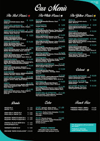 Menu du Ottospikki à Giardini Naxos