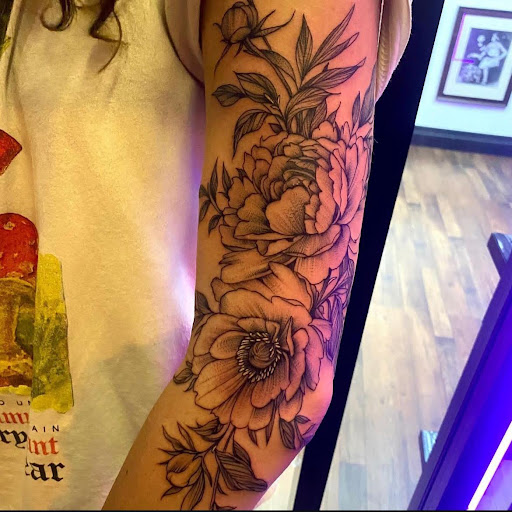 Explore bad bunny tattoo ideas, creative tattoo ideas in Fresno, available at American High Voltage Tattoo