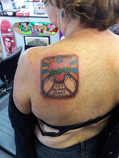 Explore faith tattoo ideas, creative tattoo ideas in Barberton, available at Magic City Tattoo Company