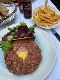 Steak tartare du Restaurant français Brasserie La Lorraine à Paris - n°6