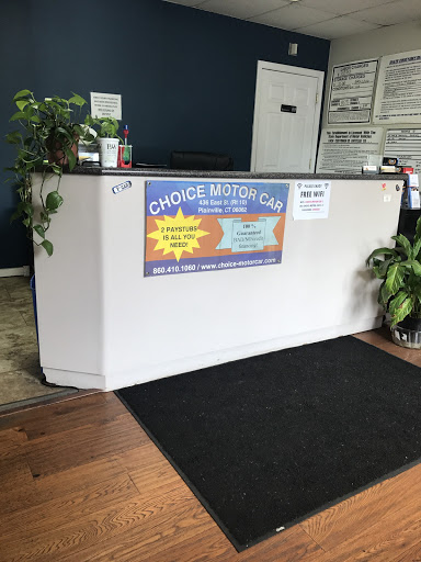 Used Car Dealer «Choice Motor Car», reviews and photos, 436 East St, Plainville, CT 06062, USA