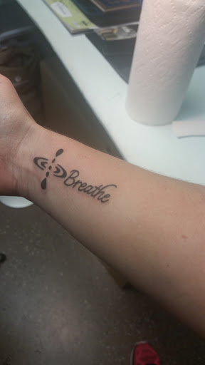 Explore fc barcelona tattoo ideas, creative tattoo ideas in Olympia, available at Primeval Ink Tattoo