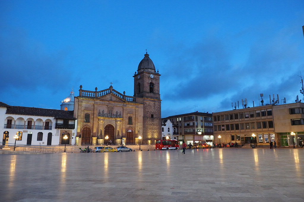Plaza de Bolívar Tunja - Boyacá