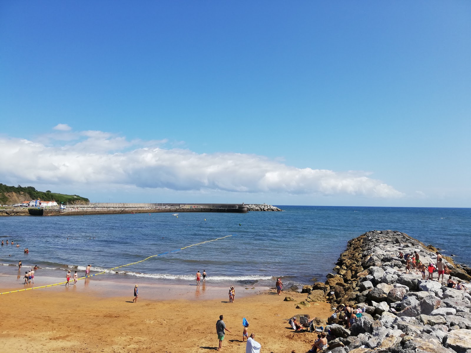 Luanco Plajı'in fotoğrafı ve yerleşim
