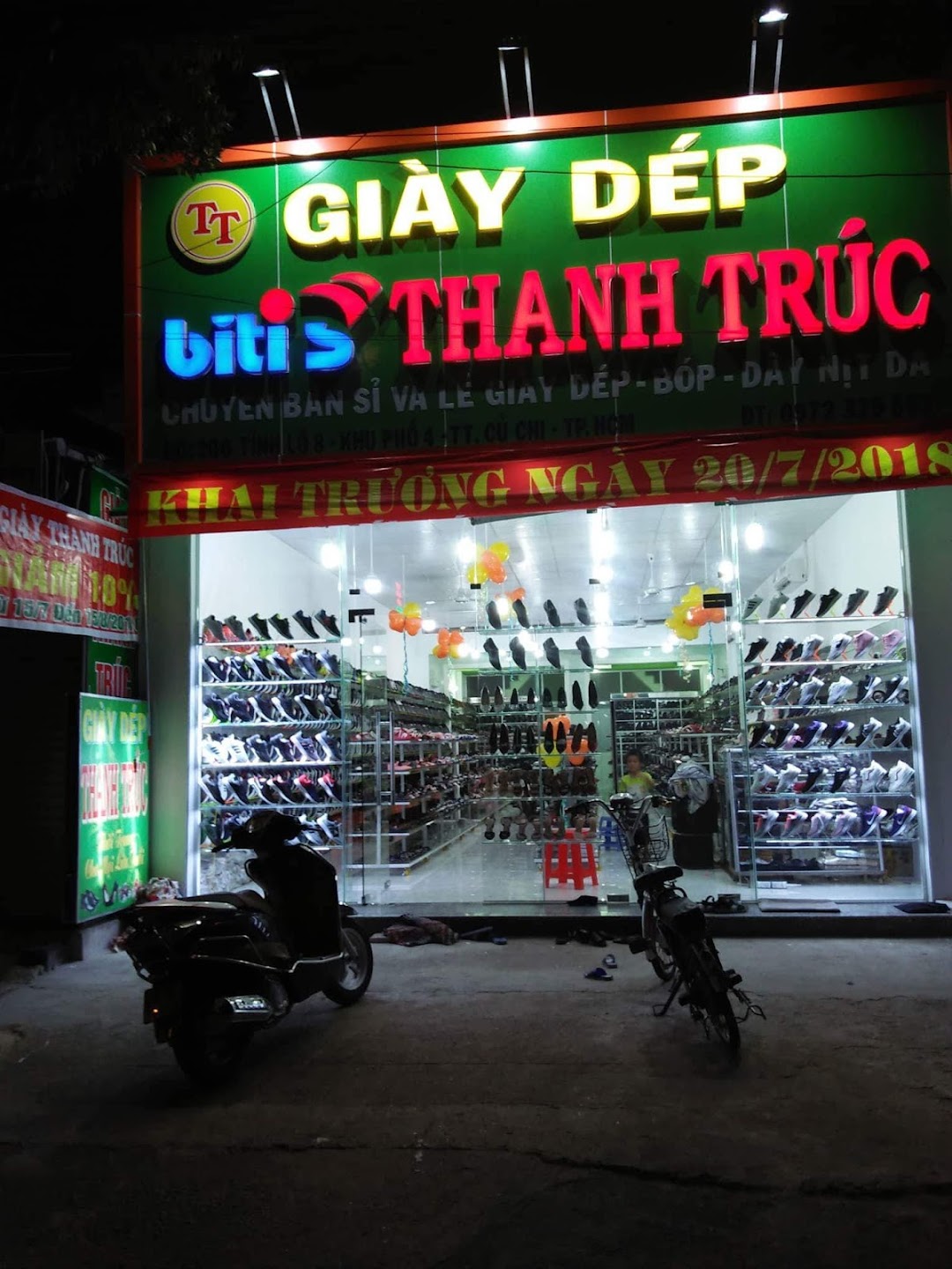 Cửa hàng giày dép da Thanh Trúc