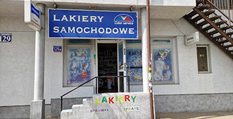 Color Service Lakiery Spraye zaprawki Radzyminska 129a