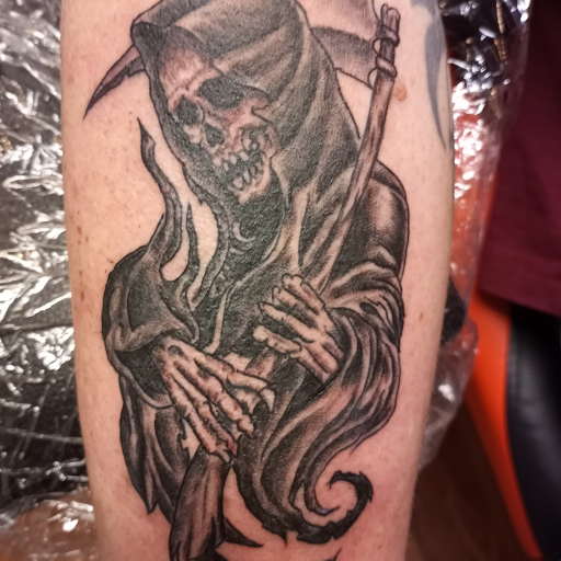 Explore silly tattoo ideas, creative tattoo ideas in Butler, available at Kryptic Skin Tattoo