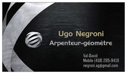Ugo Negroni Arpenteur-géomètre