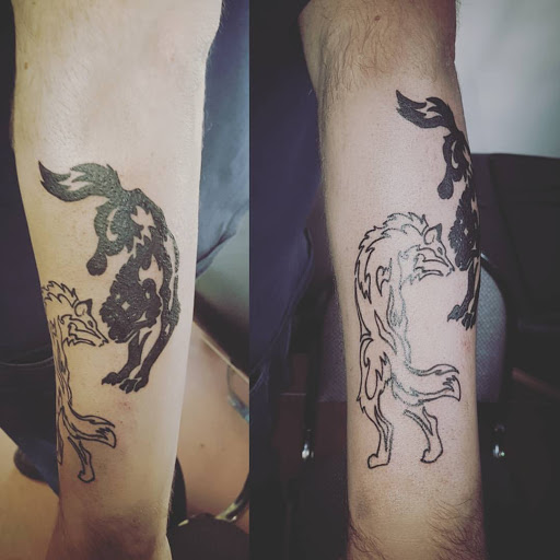 Explore sharpie tattoo ideas, creative tattoo ideas in Traverse City, available at Pinups & Needles