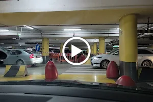 Parking entrance of Novy Smichov shopping center image