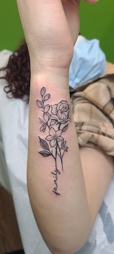 Explore gemini tattoo ideas for men, creative tattoo ideas in New Hartford, available at Earthbound Ink