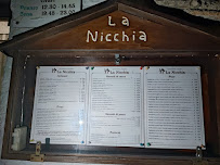 Menu / carte de Ristorante La Nicchia à Alberobello