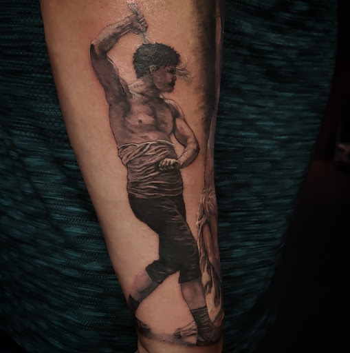 Explore mockingbird tattoo ideas, creative tattoo ideas in Elmhurst, available at STYX TATTOO