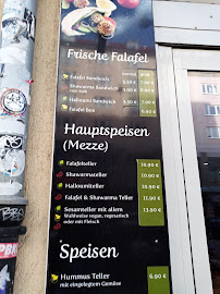 Sesam Falafel à Munich menu