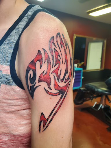 Explore painter tattoo ideas, creative tattoo ideas in Inverness, available at The Perfect Spot Tattoos