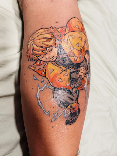 Explore reflection tattoo ideas, creative tattoo ideas in Knoxville, available at Idle Hands Tattoo Studio