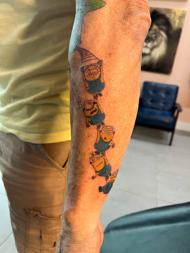 Explore palestinian tattoo ideas, creative tattoo ideas in Miami, available at Glitterpoop Studios