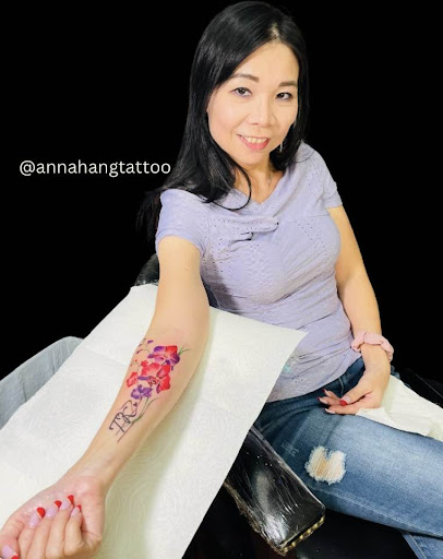 Explore chest tribal tattoo ideas, creative tattoo ideas in Garden Grove, available at Anna Hang Tattoo