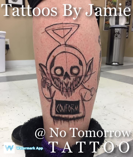 Explore small moon tattoo ideas, creative tattoo ideas in Charles Town, available at No Tomorrow Tattoo llc