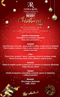 L'Antica Ruota Hotel Ristorante à Capo d'Orlando menu