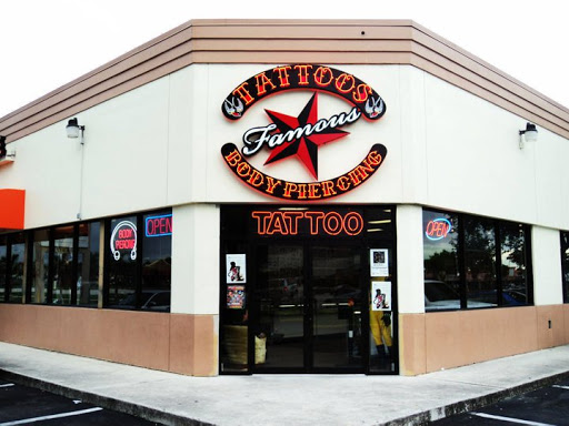 Tattoo Shop «Famous Tattoos & Body Piercing», reviews and photos, 5120 S Cleveland Ave, Fort Myers, FL 33907, USA