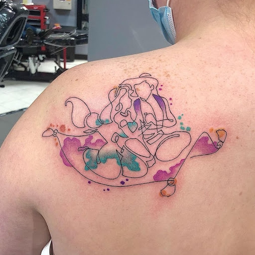 Explore tattoo ideas for son, creative tattoo ideas in Schaumburg, available at Atmosphere Tattoo Gallery - Schaumburg