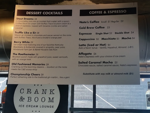 Ice Cream Shop «Crank & Boom Ice Cream Lounge», reviews and photos, 1210 Manchester St, Lexington, KY 40504, USA