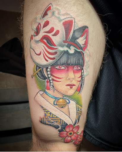 Explore angel number tattoo ideas, creative tattoo ideas in Abilene, available at Sacred Art