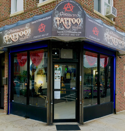 Tattoo Shop «Anarchy Tattoo Studios, Inc.», reviews and photos, 3000 Middletown Rd, Bronx, NY 10461, USA
