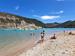 Foto von Plage Baie d'Angles mit eine gerade küstenlinie