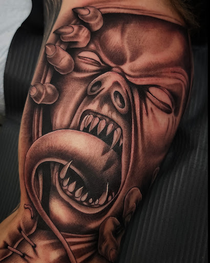 Explore ferret tattoo ideas, creative tattoo ideas in Anchorage, available at SDITATTOO, LLC