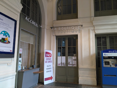 Boutique SNCF à Lyon