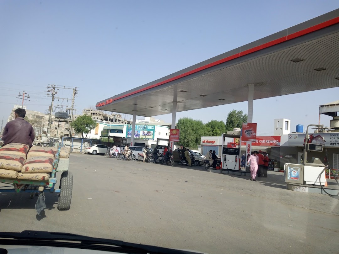 Aisha Service Station Total PARCO Petrol Pump