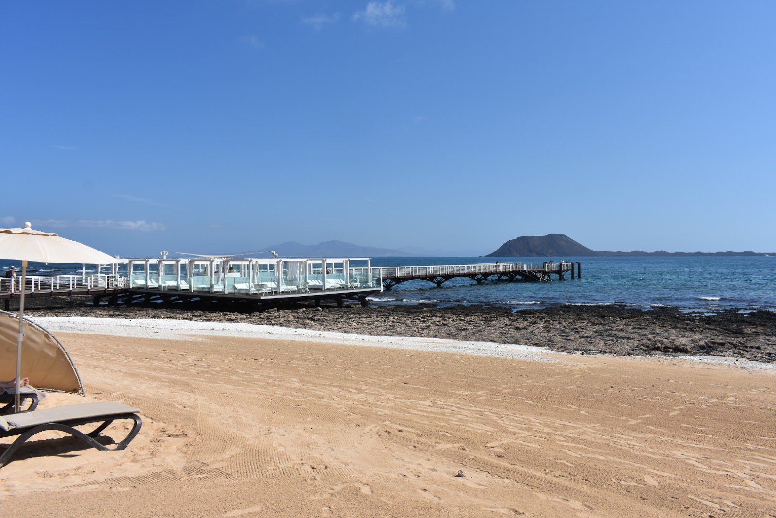 Photo de Playa Puerto Remedios avec l'eau vert clair de surface