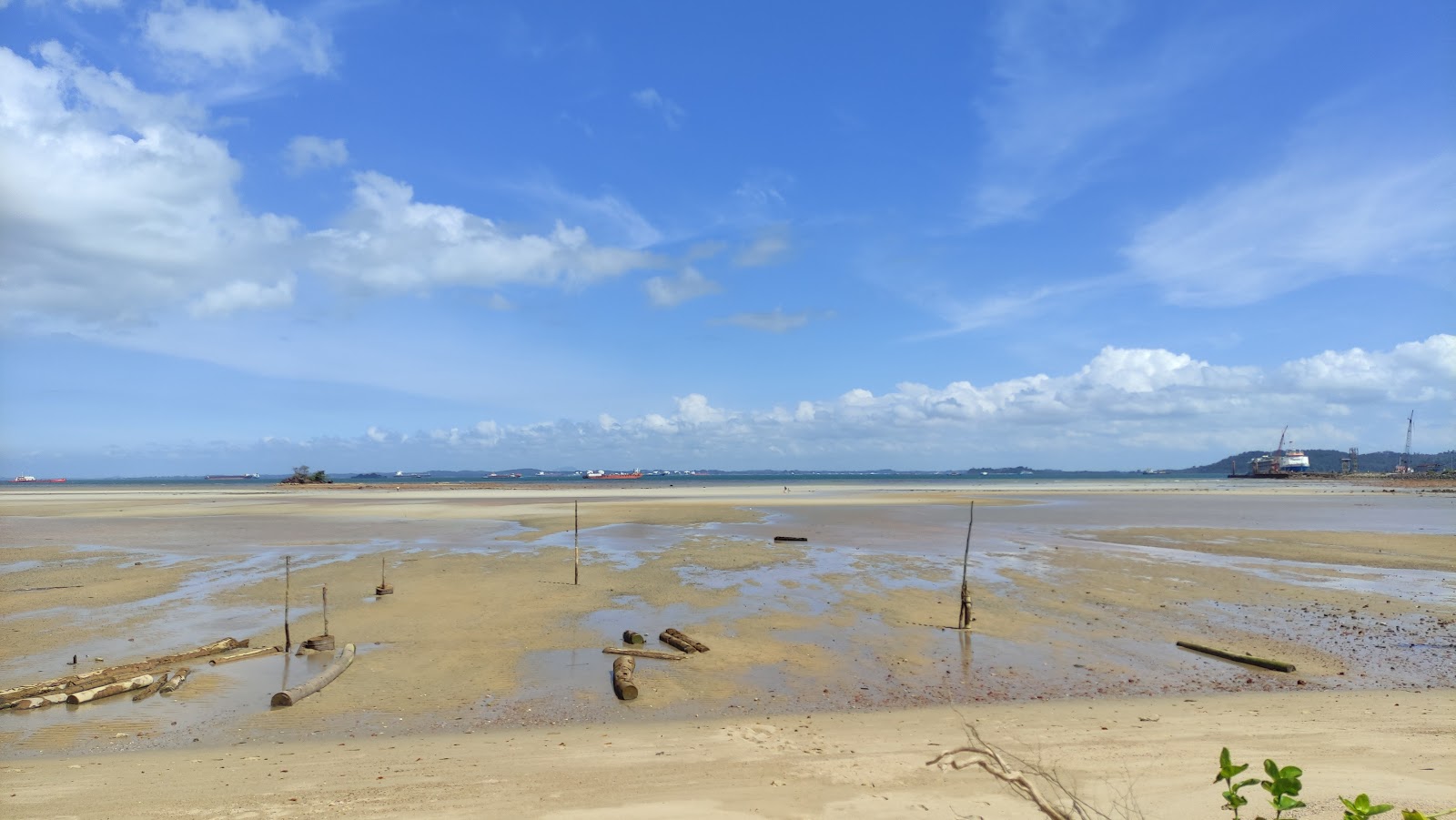 Foto af Pantai Panau faciliteter område