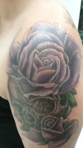 Explore mens bicep tattoo ideas, creative tattoo ideas in Walla Walla, available at Tatmandu