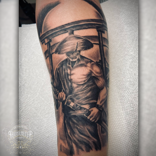 Explore mexican sleeve tattoo ideas, creative tattoo ideas in Grovetown, available at Art Collective Tattoos & Piercings