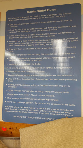 Outlet Store «Goodwill Ocala Outlet Store», reviews and photos, 2920 W Silver Springs Blvd, Ocala, FL 34475, USA