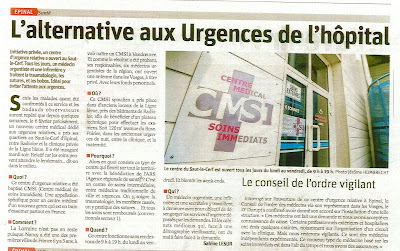 Centre Médical de Soins Immédiats (CMSI 88) à Épinal