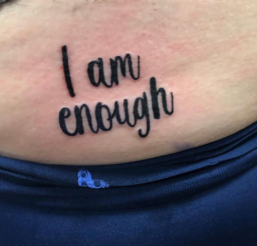 Explore mens daughter tattoo ideas, creative tattoo ideas in Houma, available at Black Pearl Tattoo Co