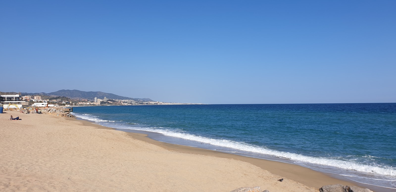 Φωτογραφία του Παραλία της Μπανταλόνα με φωτεινή άμμος επιφάνεια