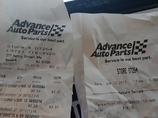 Auto Parts Store «Advance Auto Parts», reviews and photos, 277 Ferry St #4a, Newark, NJ 07105, USA