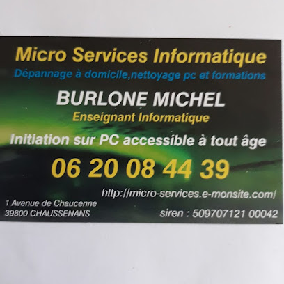 Micro Services Informatique Poligny 39800