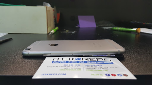Mobile Phone Repair Shop «iTeK Reps Cell Phone & PC Repair», reviews and photos, 1212 US-377 #117, Roanoke, TX 76262, USA