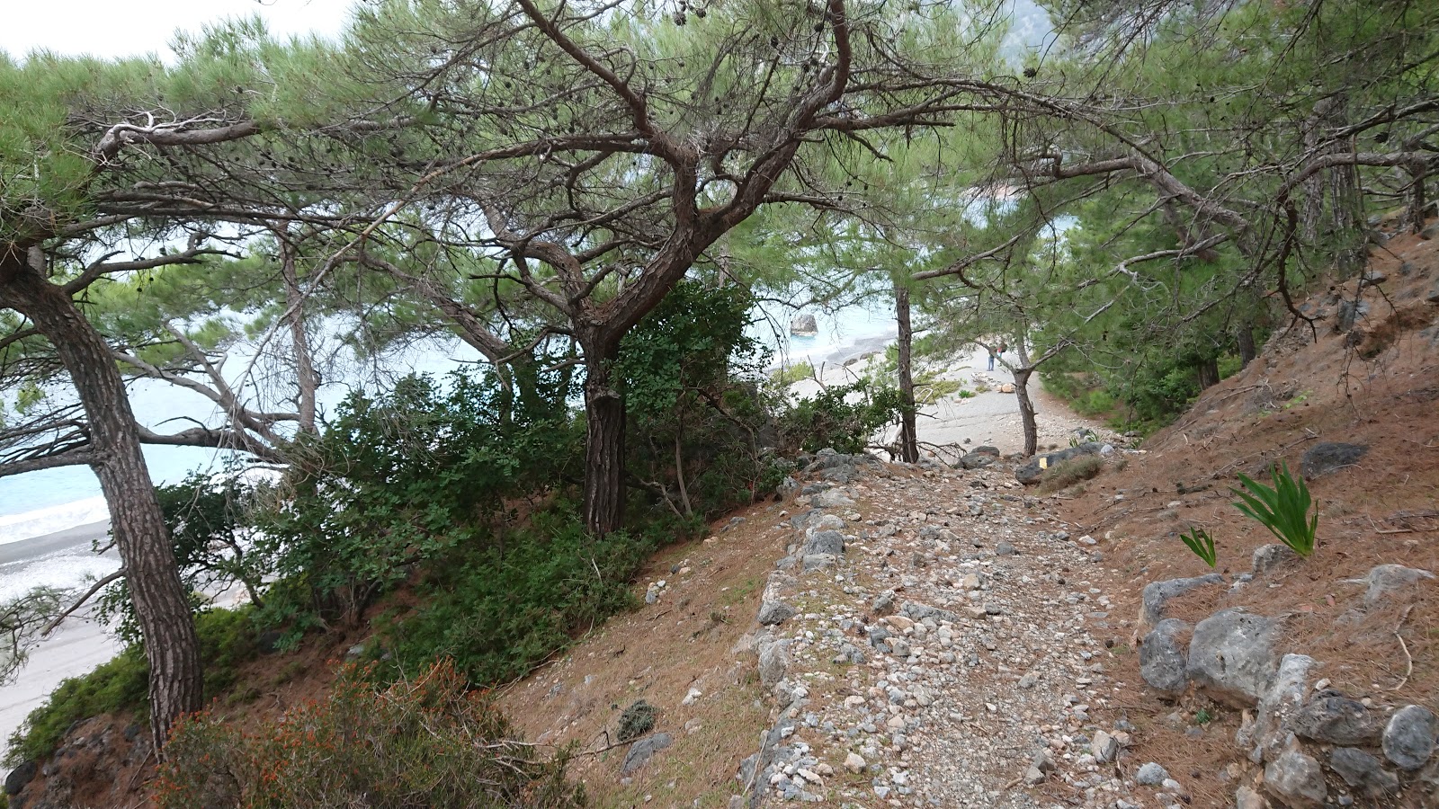 Foto de Agios Pavlos beach - lugar popular entre los conocedores del relax