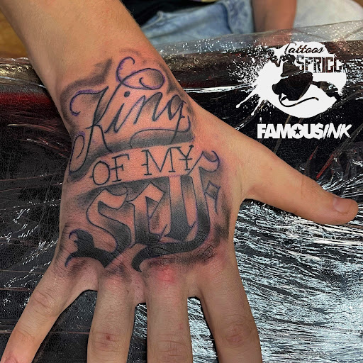 Explore amor fati tattoo ideas, creative tattoo ideas in Hammond, available at Famous Ink, Inc.