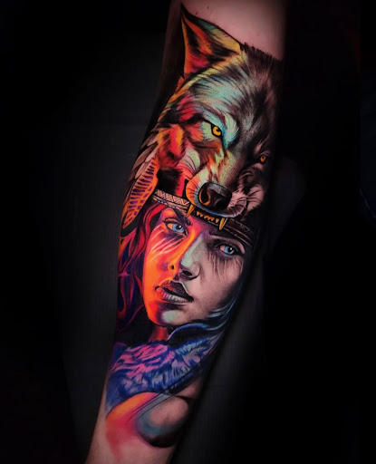Explore tattoo ideas for guys chest, creative tattoo ideas in West Chester, available at Double Diamond Tattoos